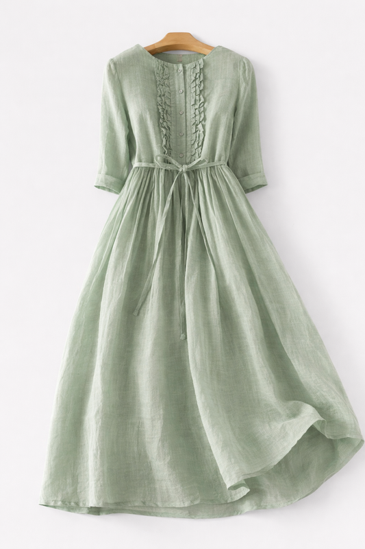 Willow Linen Comfort Dress