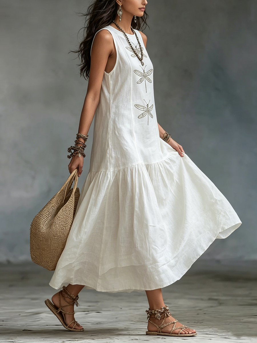 Isla Sleeveless Maxi Dress