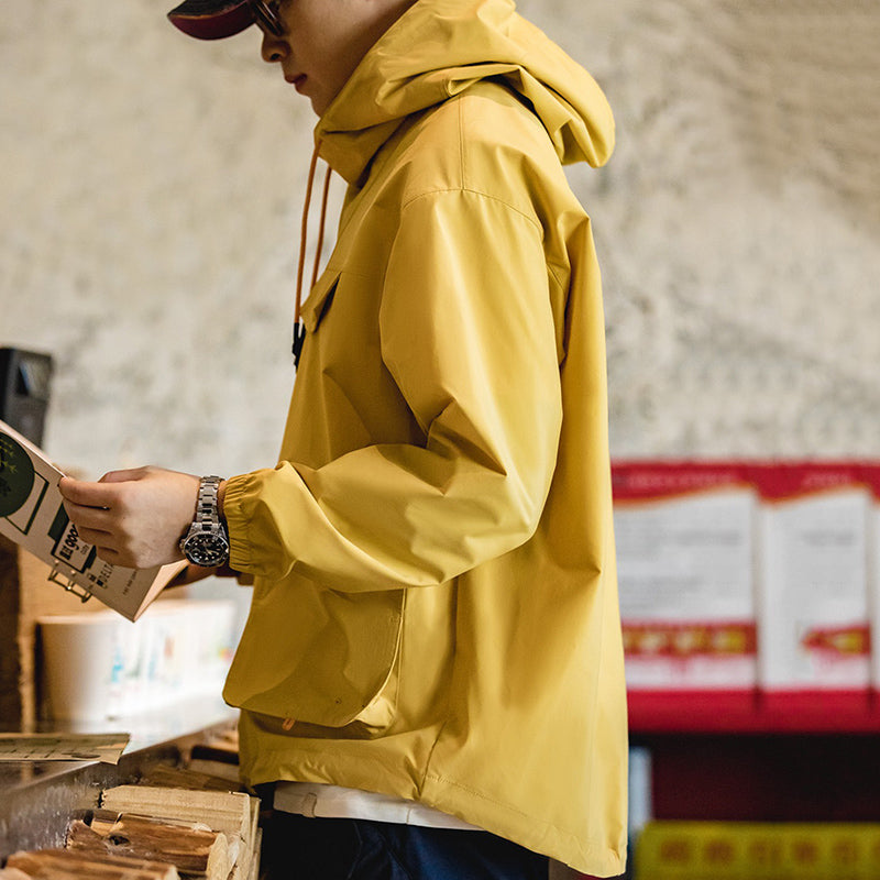 Luca Windproof Loose Hoodie