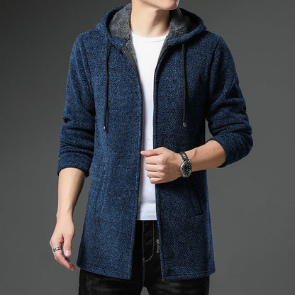 Henry Knit Cotton Hoodie