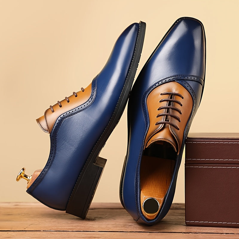 Beckett Two-Tone Leather Oxford