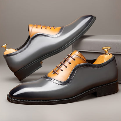 Beckett Two-Tone Leather Oxford