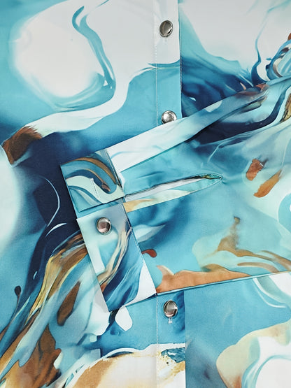 Lila Casual Button-Up Shirt