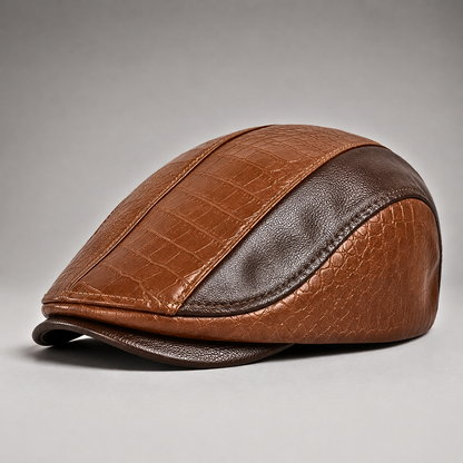 Harrison Leather Cap