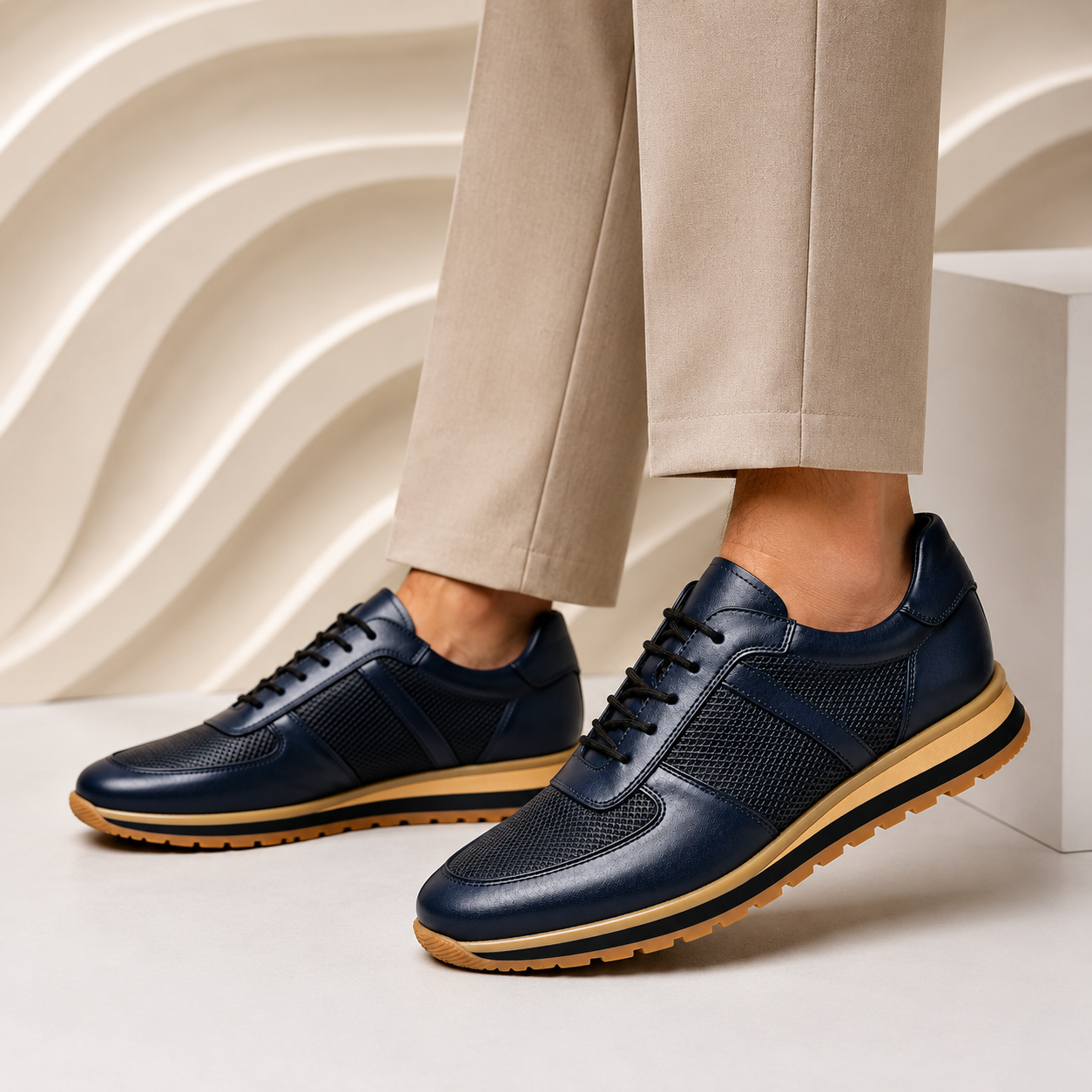 Alessio Cowhide Sneakers