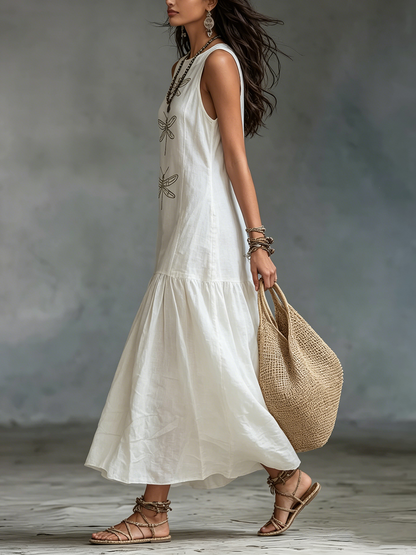 Isla Sleeveless Maxi Dress