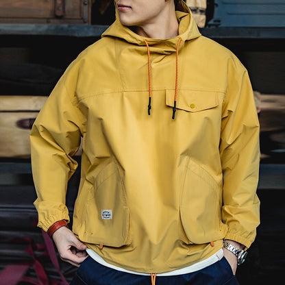 Luca Windproof Loose Hoodie