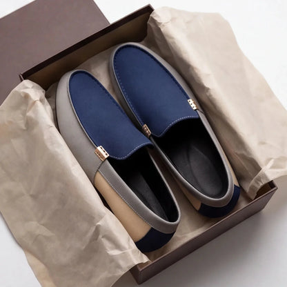 Luciano Canvas Slip-On Loafers