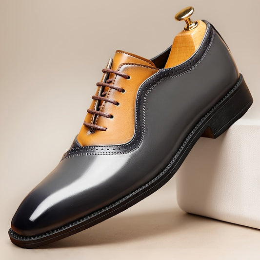 Beckett Two-Tone Leather Oxford