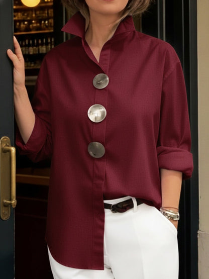 Alessia Statement Button Shirt