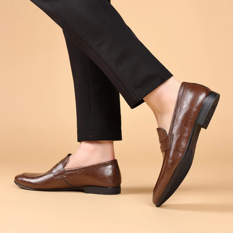 Ashford Leather Penny Loafers