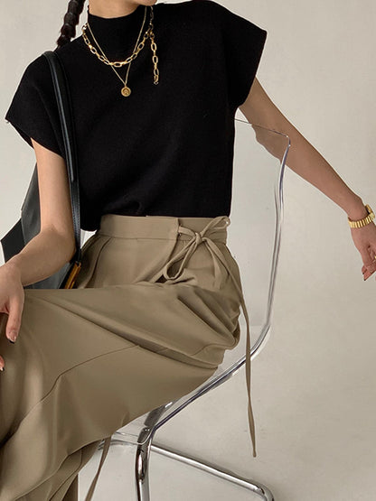 Livia Tricot Knit Vest