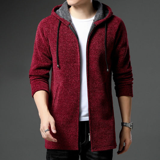Henry Knit Cotton Hoodie