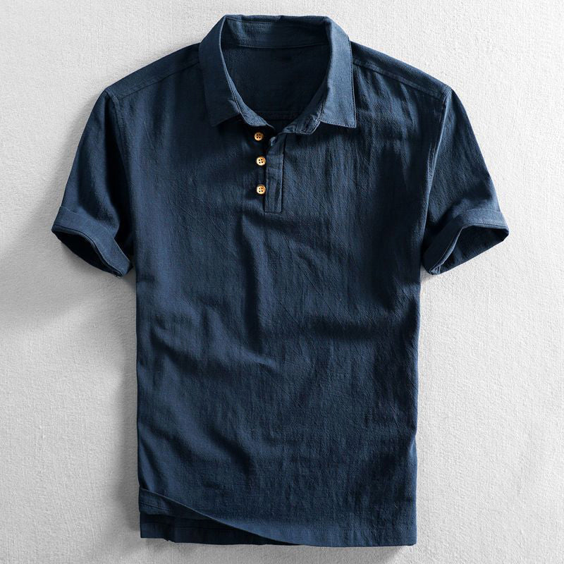 Florent Linen Polo