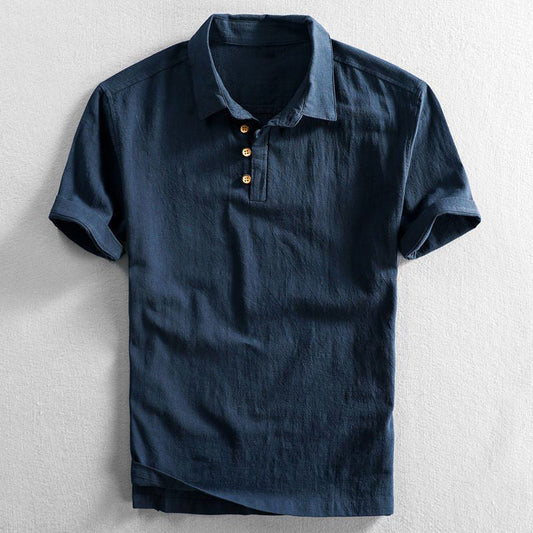 Florent Linen Polo