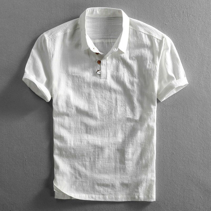 Florent Linen Polo