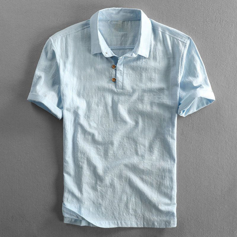 Florent Linen Polo