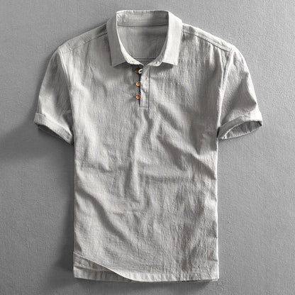 Florent Linen Polo