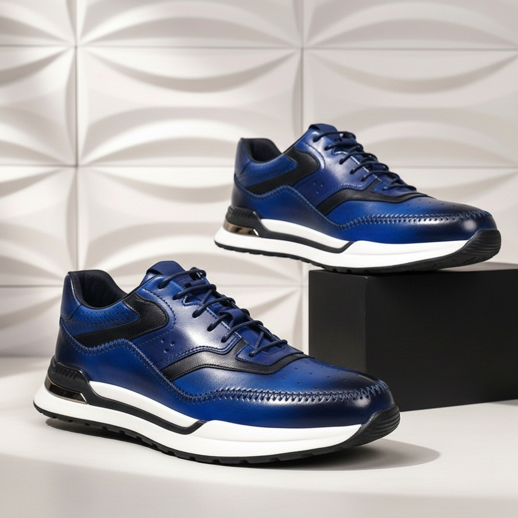 Harlow Burnished Luxury Trainer