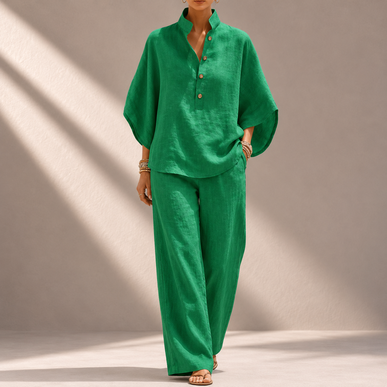 Odette Cotton Linen Set