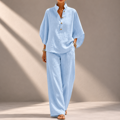 Odette Cotton Linen Set