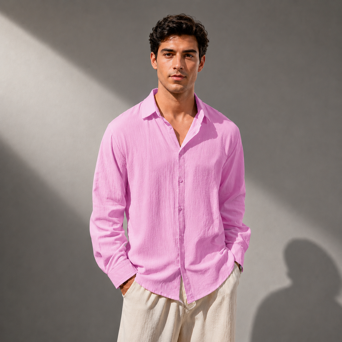 Reid Cotton Linen Shirt