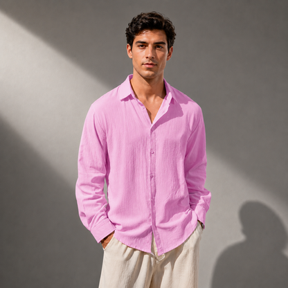 Reid Cotton Linen Shirt