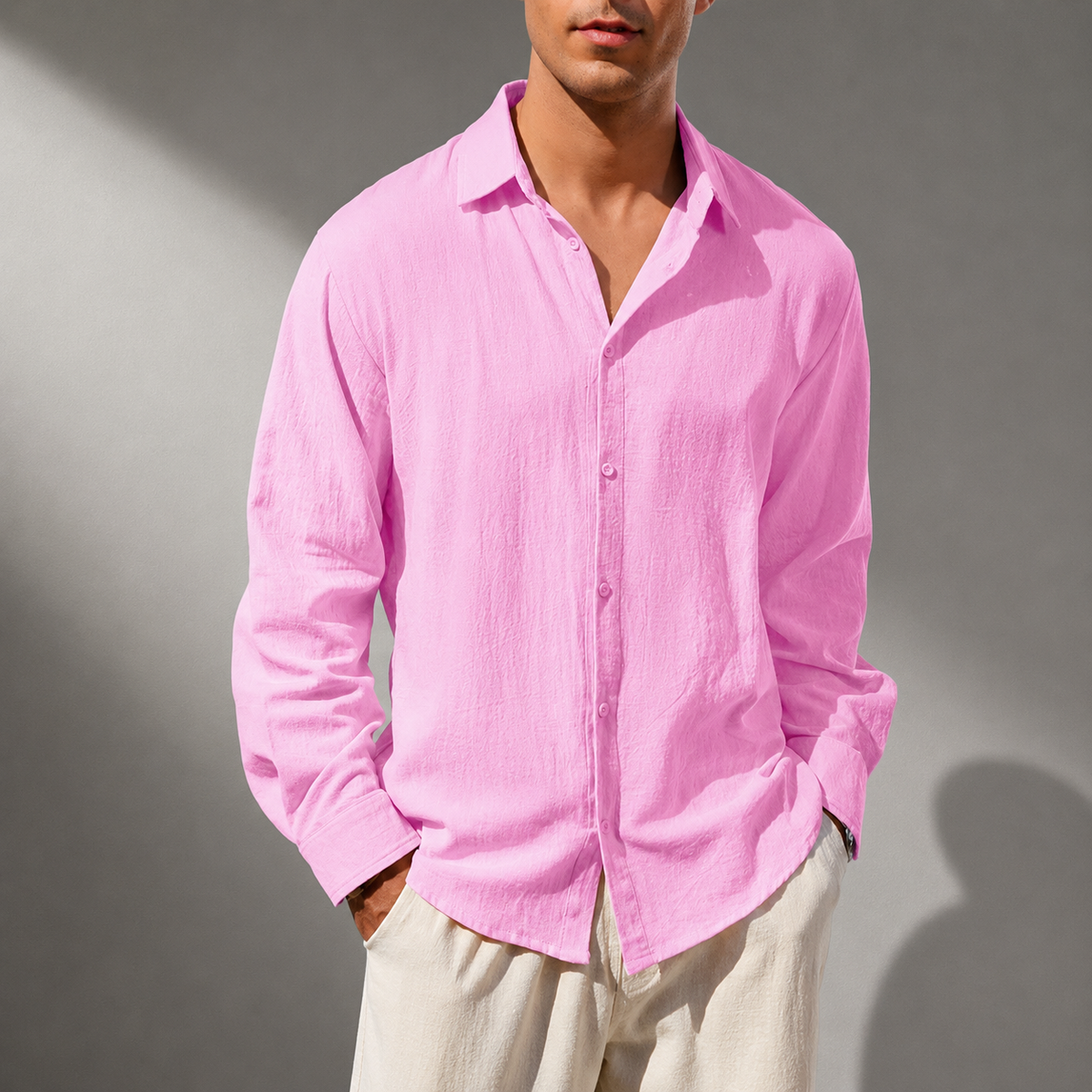 Reid Cotton Linen Shirt