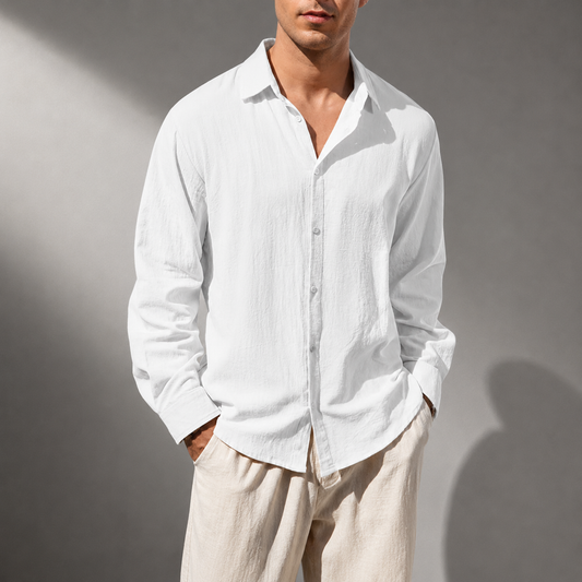 Reid Cotton Linen Shirt