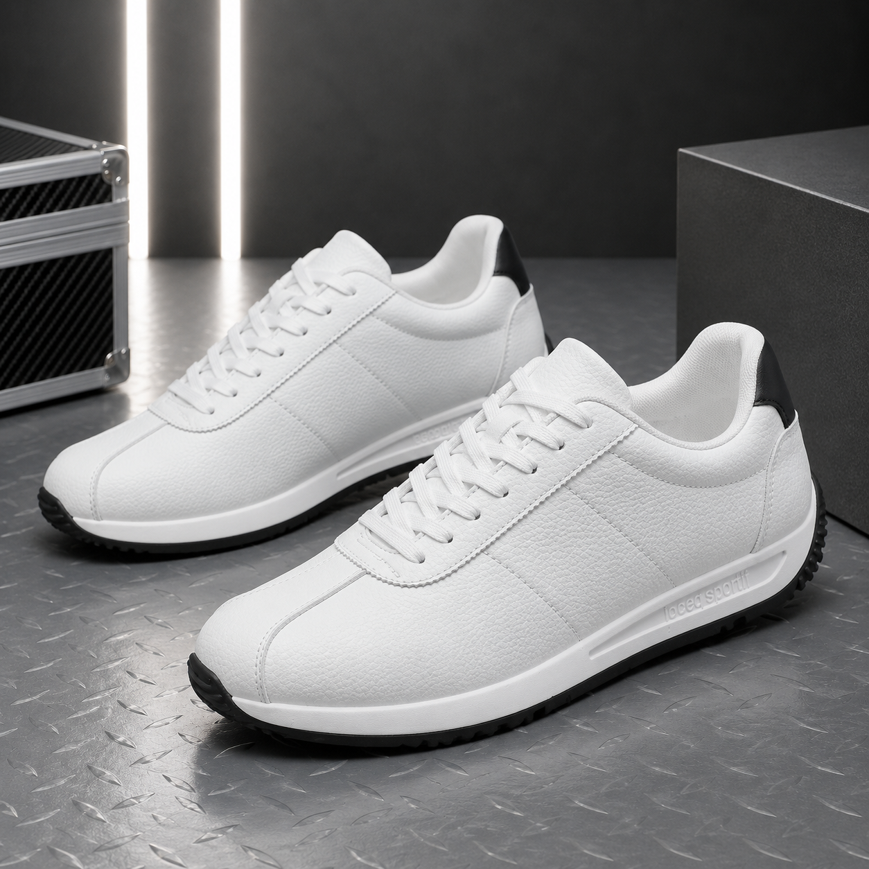 Verso Leather Court Trainer