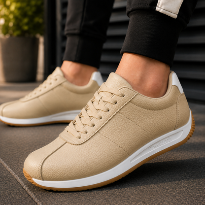 Verso Leather Court Trainer