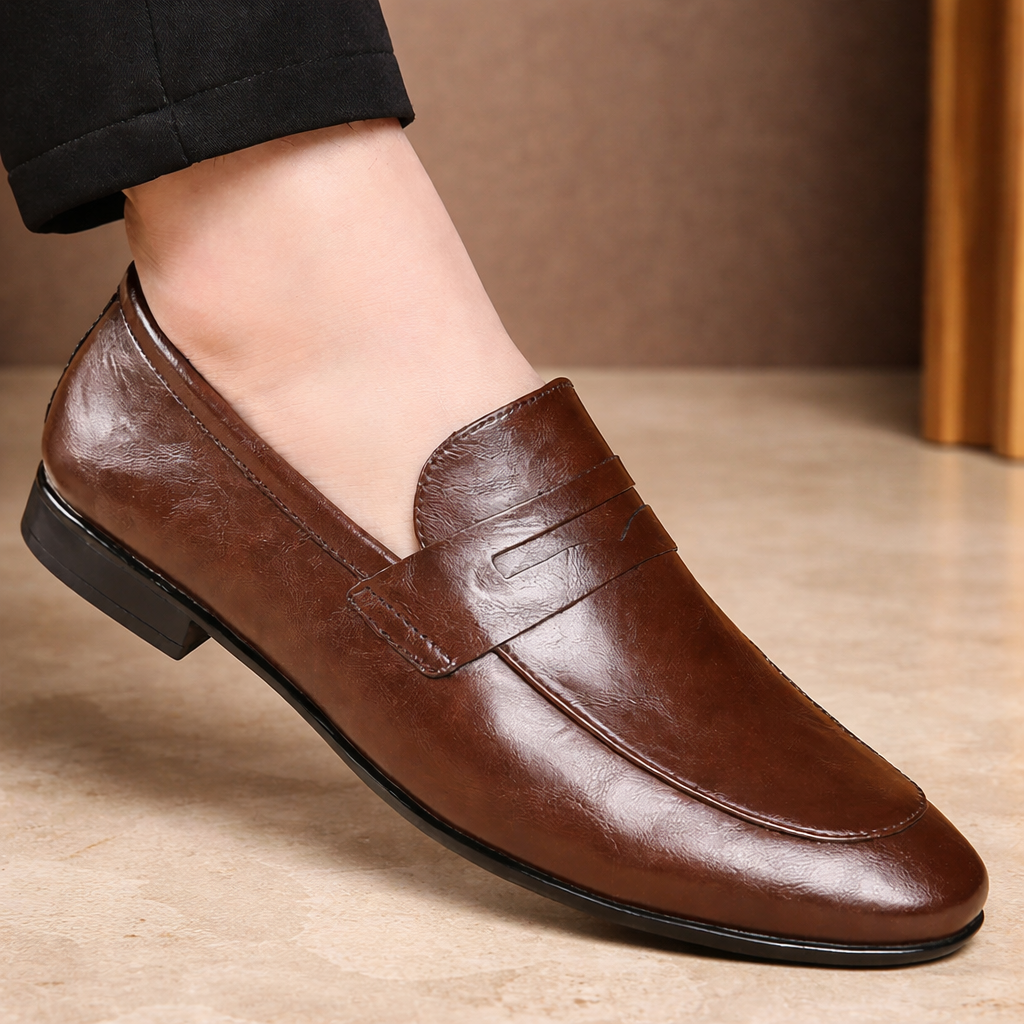 Ashford Leather Penny Loafers
