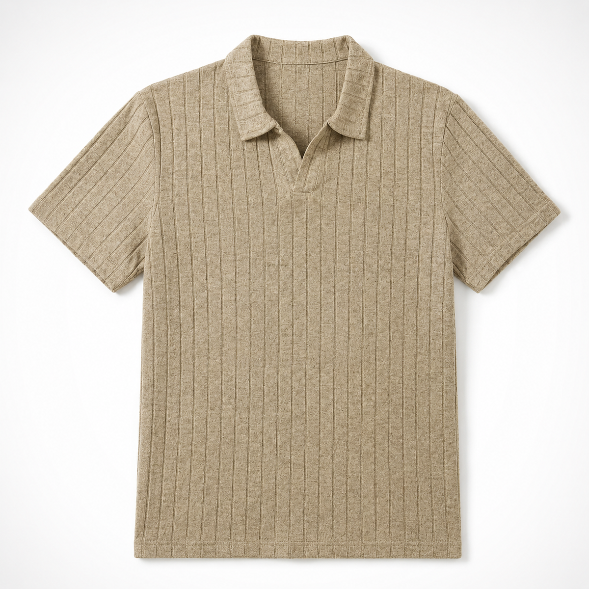 Marlon Ribbed Knit Polo
