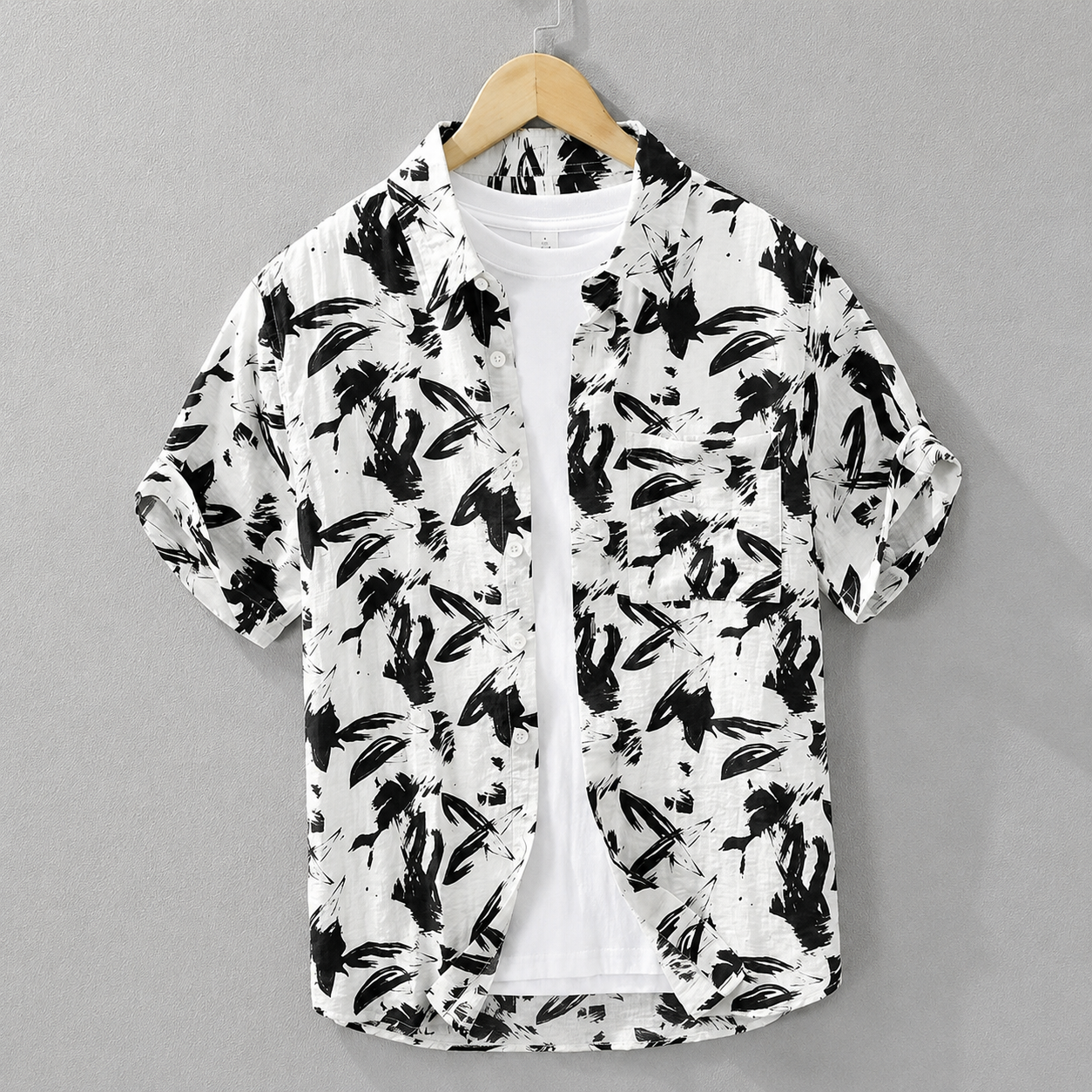 Kenzo Abstract Short Sleeve Shirt