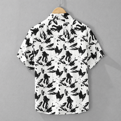 Kenzo Abstract Short Sleeve Shirt