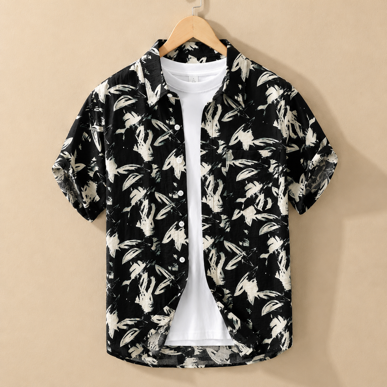 Kenzo Abstract Short Sleeve Shirt