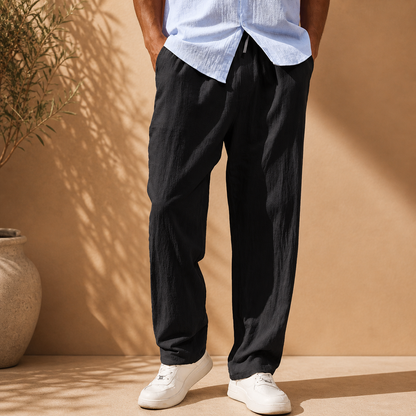 Jasper Cotton Linen Trousers