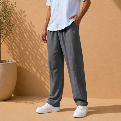 Jasper Cotton Linen Trousers