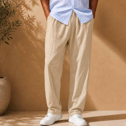 Jasper Cotton Linen Trousers