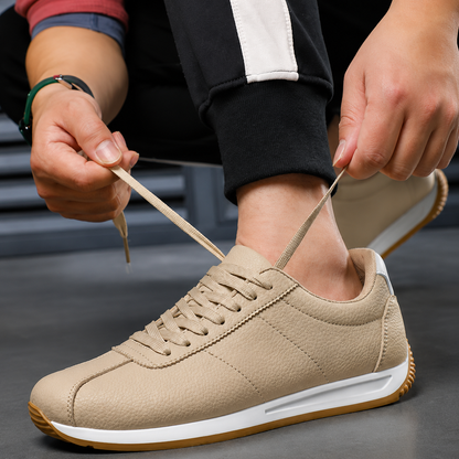 Verso Leather Court Trainer