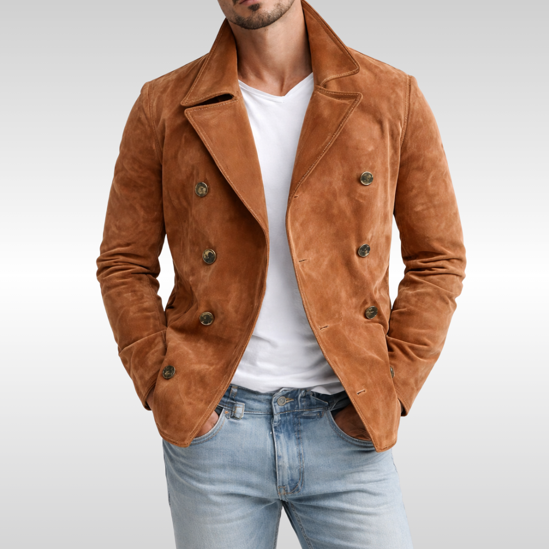 Liam Double Breasted Pea Coat