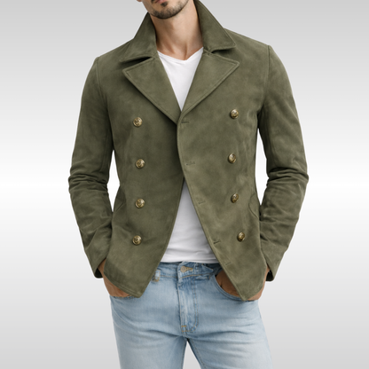 Liam Double Breasted Pea Coat