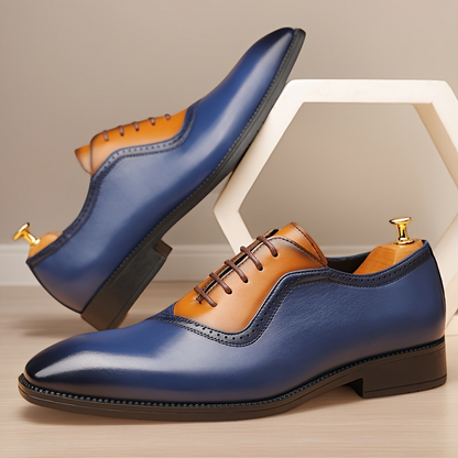 Beckett Two-Tone Leather Oxford