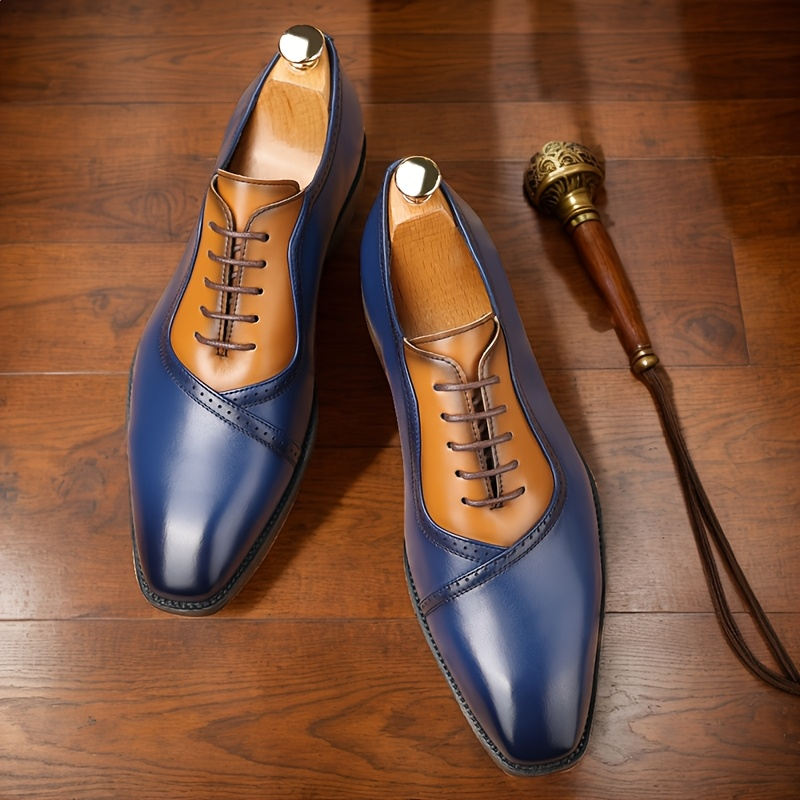 Beckett Two-Tone Leather Oxford