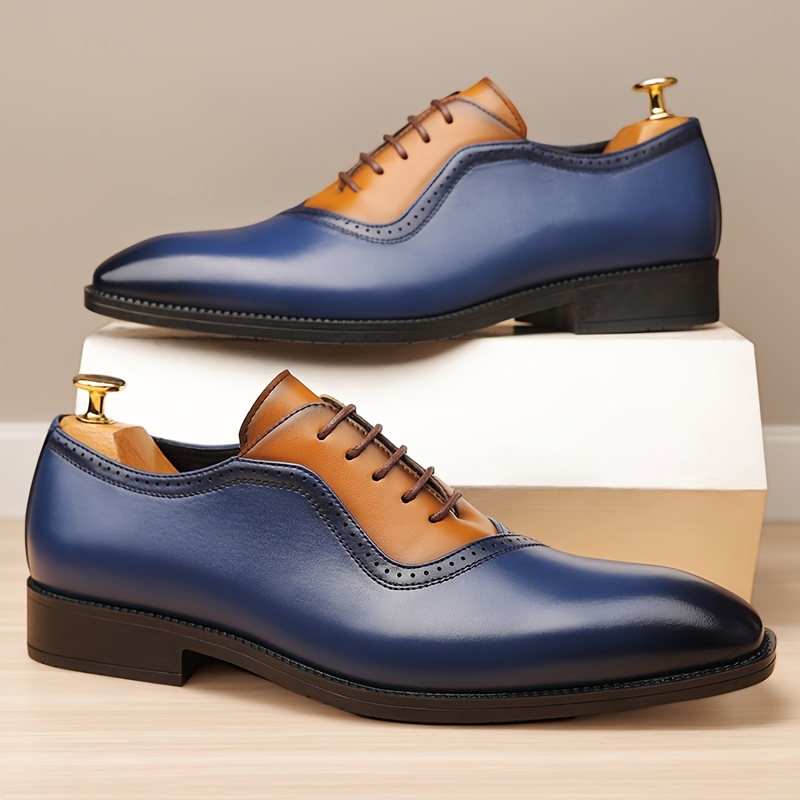 Beckett Two-Tone Leather Oxford