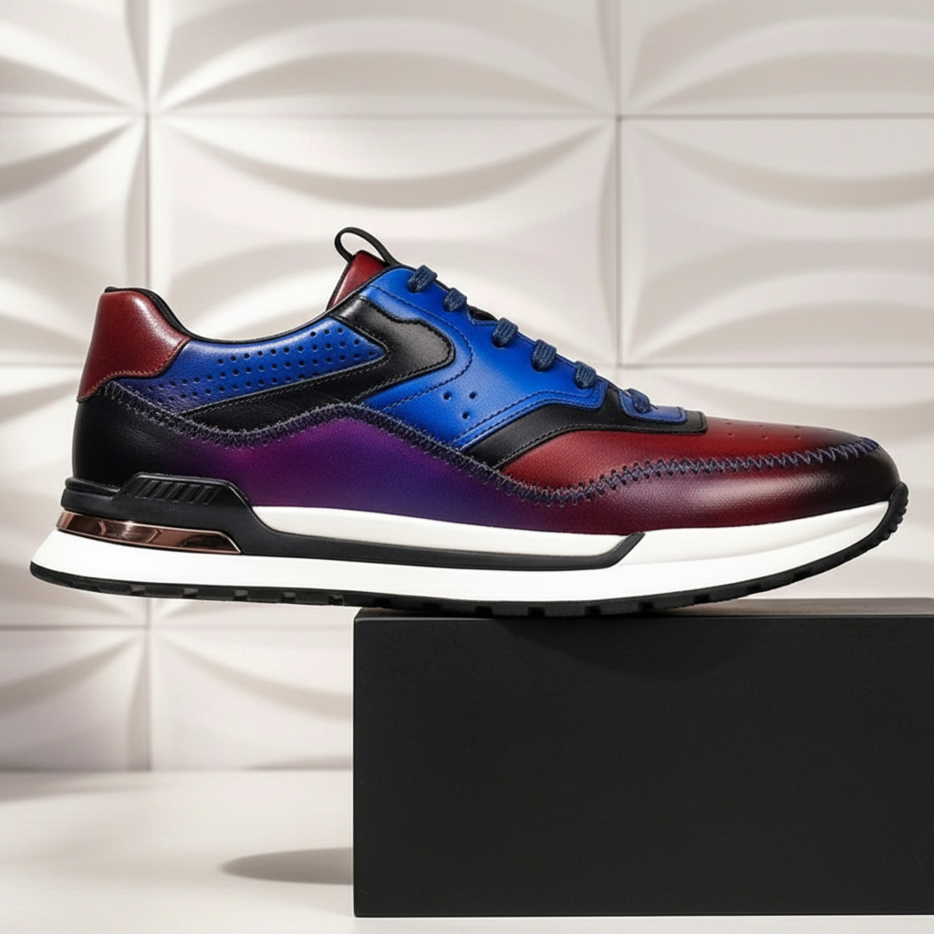 Harlow Burnished Luxury Trainer