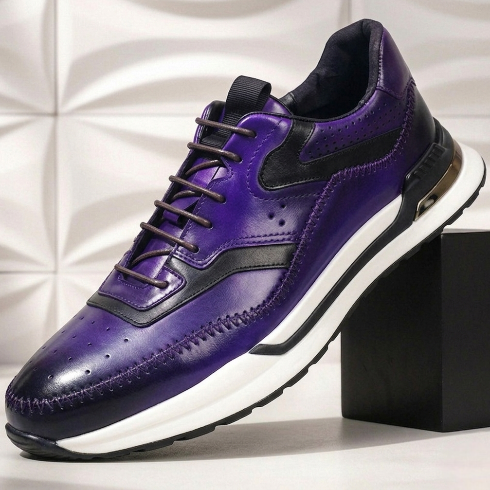 Harlow Burnished Luxury Trainer