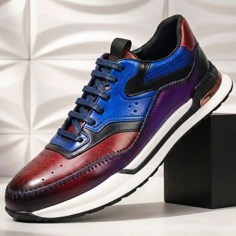 Harlow Burnished Luxury Trainer