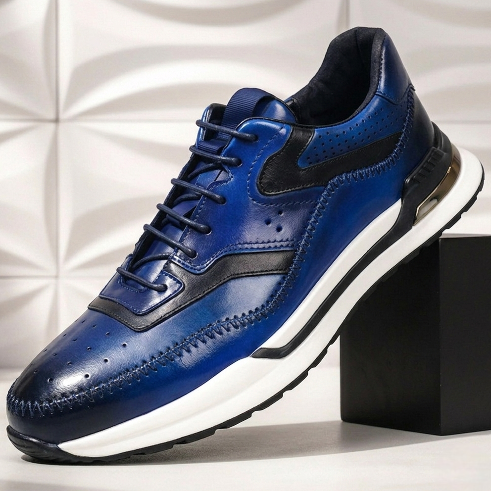 Harlow Burnished Luxury Trainer