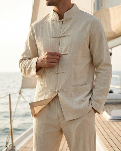 Hiroshi Linen Lounge Set